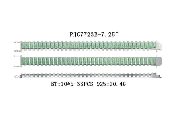 Sterling Silver Semi Mount Bracelet Setting - Syzjewelry