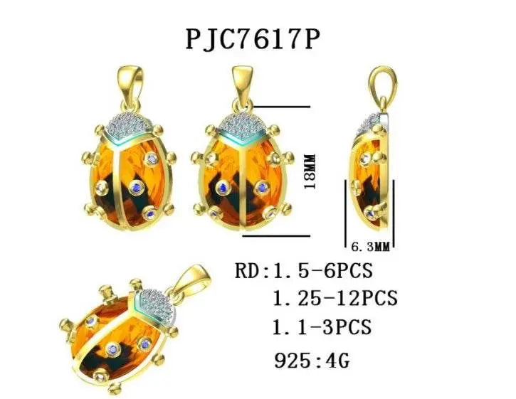 Sterling Silver Semi Mount Pendant Setting Round RD 1.5mm - Syzjewelry