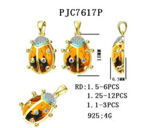 Sterling Silver Semi Mount Pendant Setting Round RD 1.5mm - Syzjewelry