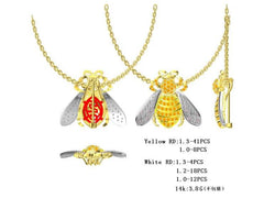 Sterling Silver Semi Mount Pendant Setting Round RD 1.3mm - Syzjewelry