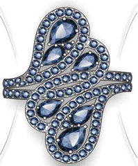 Sterling Silver Semi Mount Ring Setting Round RD Center主石mm - Syzjewelry