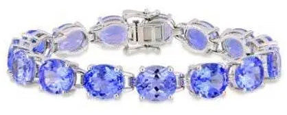 Sterling Silver Semi Mount Bracelet Setting Oval OV 9x7mm - Syzjewelry