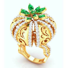 Sterling Silver Semi Mount Ring Setting Round RD 1.5mm - Syzjewelry