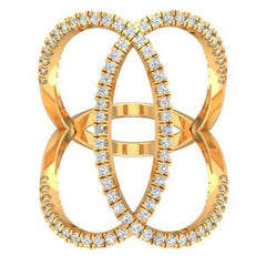 Sterling Silver Semi Mount Ring Setting Round RD Cluster 群镶mm - Syzjewelry