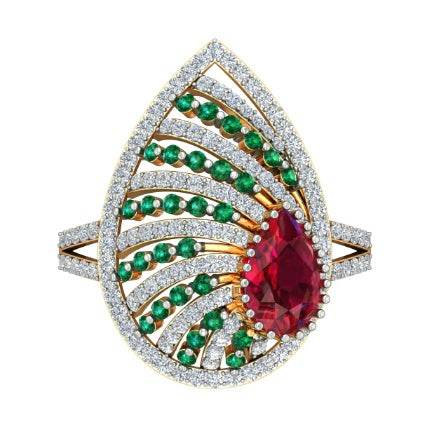 Sterling Silver Semi Mount Ring Setting Round RD Center主石mm - Syzjewelry