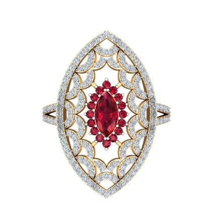 Sterling Silver Semi Mount Ring Setting Round RD Center主石mm - Syzjewelry