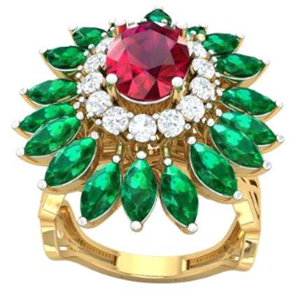 Sterling Silver Semi Mount Ring Setting Round RD Center主石mm - Syzjewelry