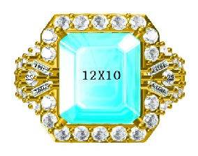 Sterling Silver Semi Mount Ring Setting Round RD Center主石mm - Syzjewelry