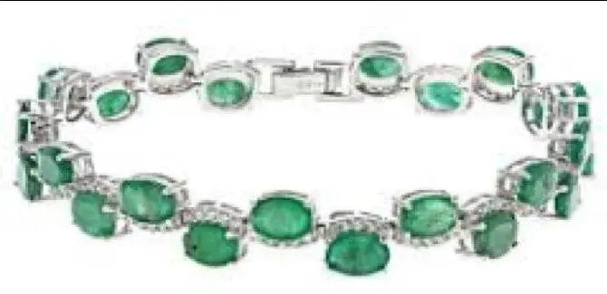 Sterling Silver Semi Mount Bracelet Setting Oval OV 7X5mm - Syzjewelry