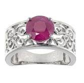 Sterling Silver Semi Mount Ring Setting Round RD 6x6mm - Syzjewelry