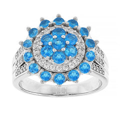 Sterling Silver Semi Mount Ring Setting Round RD 2.5mm - Syzjewelry