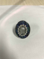 Sterling Silver Semi Mount Ring Setting Round RD Center主石mm - Syzjewelry