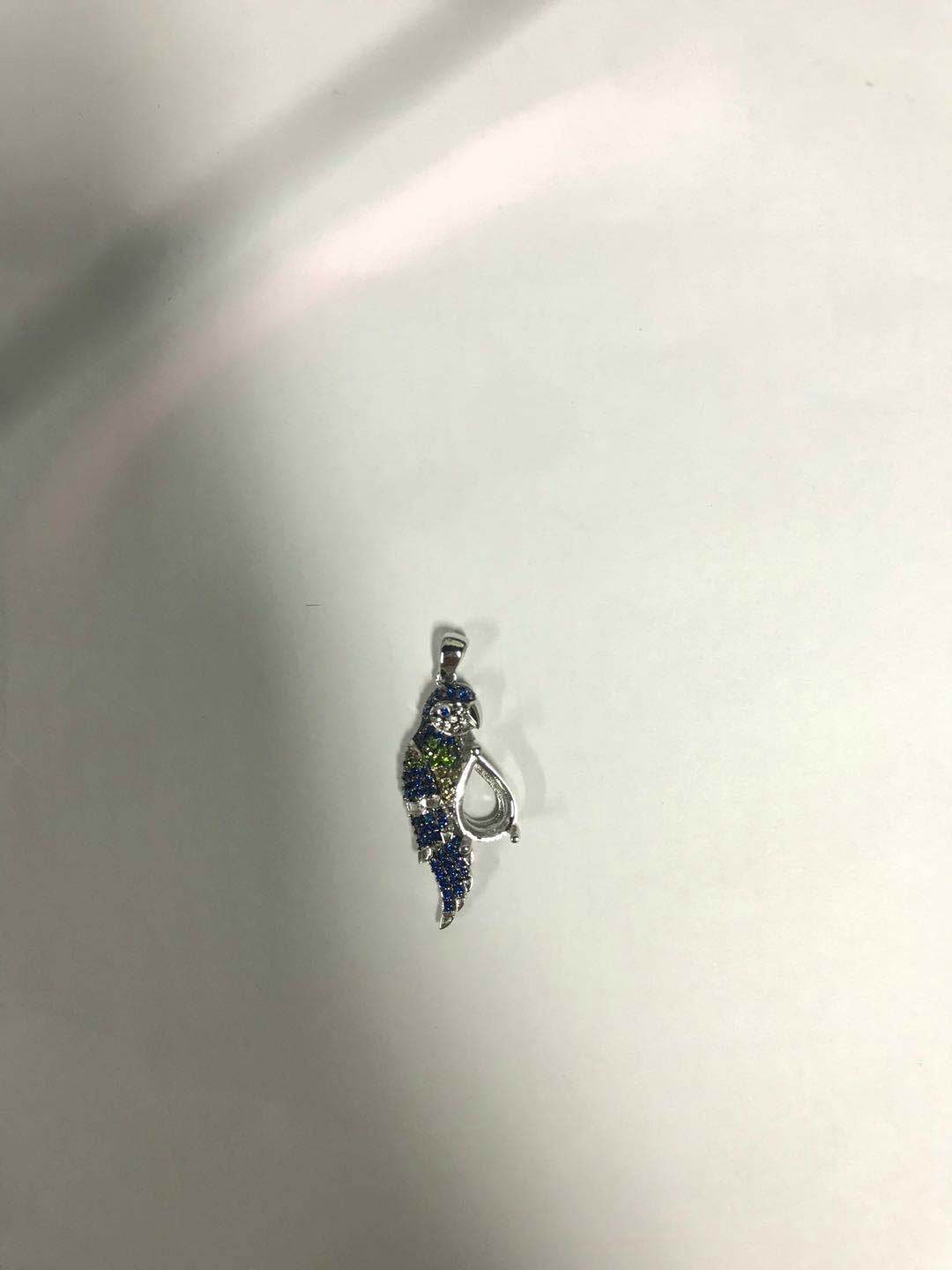 Sterling Silver Semi Mount Pendant Setting Pear PE 12X8mm - Syzjewelry