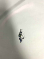 Sterling Silver Semi Mount Pendant Setting Pear PE 12X8mm - Syzjewelry