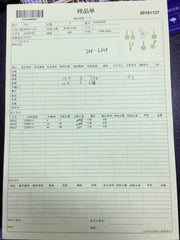 Sterling Silver Semi Mount Earrings Setting Round RD 1.5mm - Syzjewelry