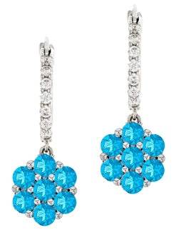 Sterling Silver Semi Mount Earrings Setting Round RD 2.5mm - Syzjewelry