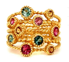 Sterling Silver Semi Mount Ring Setting Round RD 4.5mm - Syzjewelry