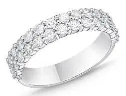 Sterling Silver Semi Mount Ring Setting Round RD 2x2mm - Syzjewelry