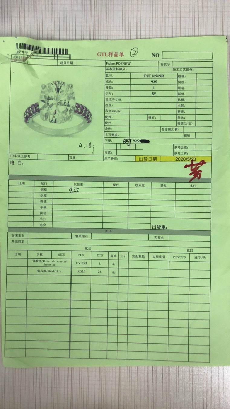 Sterling Silver Semi Mount Ring Setting Oval OV 10X8mm - Syzjewelry