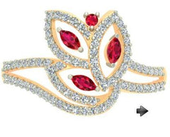 Sterling Silver Semi Mount Ring Setting Round RD 1.6mm - Syzjewelry