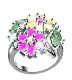 Sterling Silver Semi Mount Ring Setting Pear PE 5X4mm - Syzjewelry