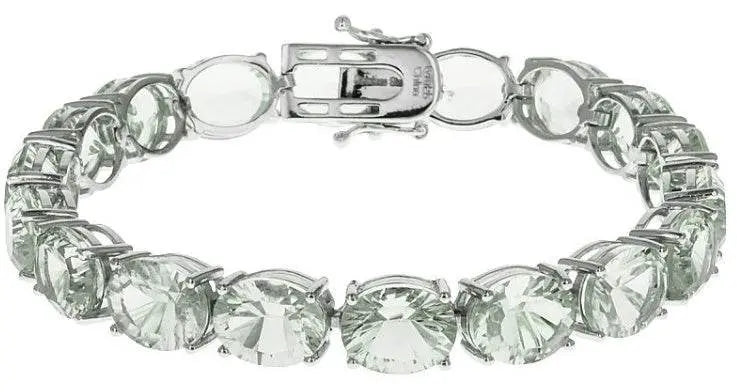 Sterling Silver Semi Mount Bracelet Setting Oval OV 10X8mm - Syzjewelry