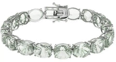 Sterling Silver Semi Mount Bracelet Setting Oval OV 10X8mm - Syzjewelry