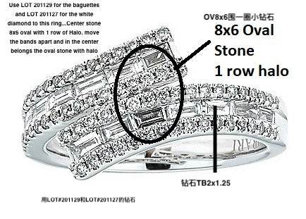 Sterling Silver Semi Mount Ring Setting Oval OV 8X6mm - Syzjewelry