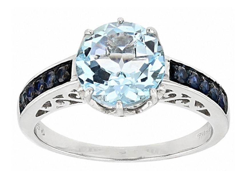 Sterling Silver Semi Mount Ring Setting Round RD 10x10mm - Syzjewelry