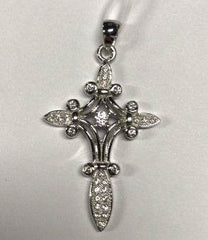 Sterling Silver Semi Mount Pendant Setting Round RD 1.5mm - Syzjewelry