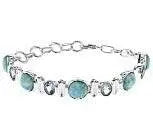 Sterling Silver Semi Mount Bracelet Setting Oval OV 10X8mm - Syzjewelry