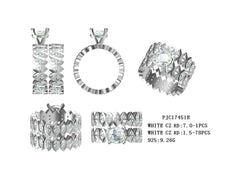 Sterling Silver Semi Mount Ring Setting Round RD 7x7mm - Syzjewelry