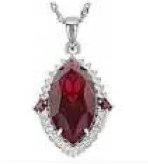 Sterling Silver Semi Mount Pendant Setting Marquise MQ 30X13mm - Syzjewelry