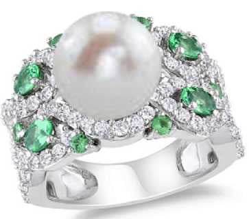 Sterling Silver Semi Mount Ring Setting Round RD 8.5mm - Syzjewelry