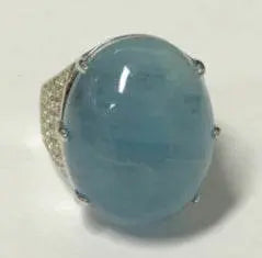 Sterling Silver Semi Mount Ring Setting Oval OV 23X18mm - Syzjewelry