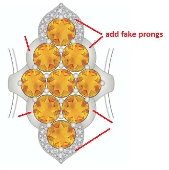 Sterling Silver Semi Mount Ring Setting Round RD 6x6mm - Syzjewelry