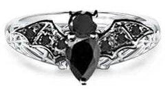 Sterling Silver Semi Mount Ring Setting Pear PE 9X6mm - Syzjewelry