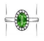 Sterling Silver Semi Mount Ring Setting Oval OV 8X6mm - Syzjewelry