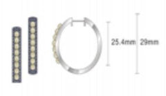 Sterling Silver Semi Mount Earrings Setting Round RD 1.5mm - Syzjewelry