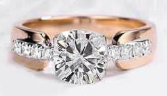 Sterling Silver Semi Mount Ring Setting Cushion CU 7.5X7.5mm - Syzjewelry