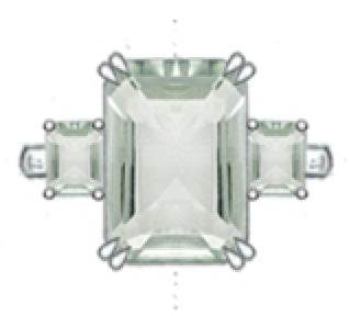 Sterling Silver Semi Mount Ring Setting Emerald OCT 14X10mm - Syzjewelry