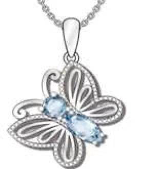 Sterling Silver Semi Mount Pendant Setting Marquise MQ 8X4mm - Syzjewelry