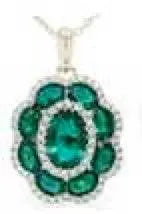 Sterling Silver Semi Mount Pendant Setting Oval OV 7X5mm - Syzjewelry