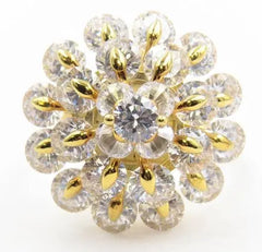 Sterling Silver Semi Mount Ring Setting Round RD 4.5mm - Syzjewelry