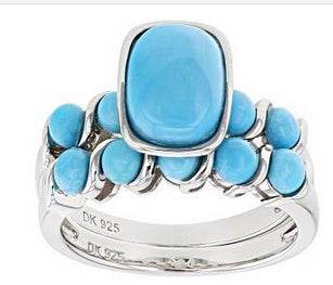 Sterling Silver Semi Mount Ring Setting Cushion CU 9x7mm - Syzjewelry