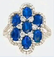 Sterling Silver Semi Mount Ring Setting Oval OV 5X3mm - Syzjewelry