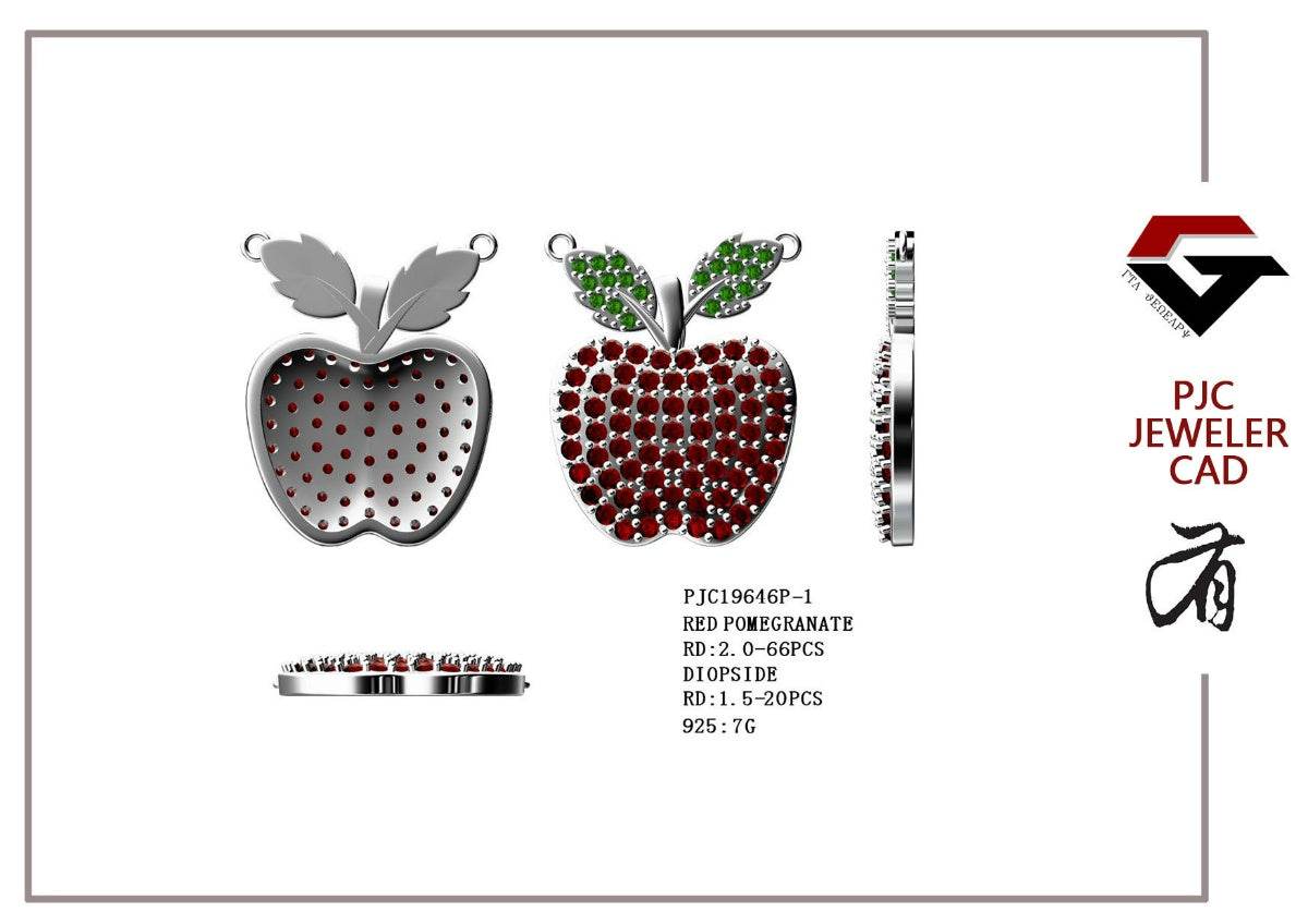 Sterling Silver Semi Mount Pendant Setting Round RD 2x2mm - Syzjewelry