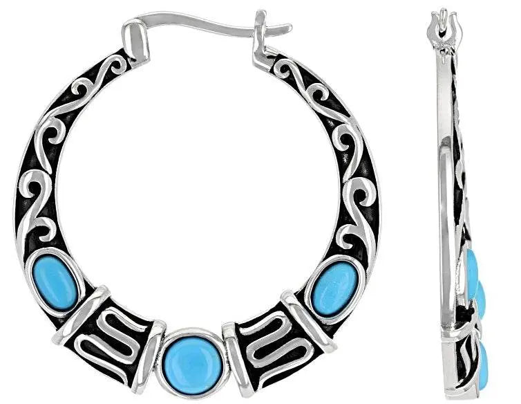 Sterling Silver Semi Mount Earrings Setting Round RD 5x5mm - Syzjewelry