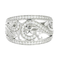 Sterling Silver Semi Mount Ring Setting Round RD 1.25mm - Syzjewelry