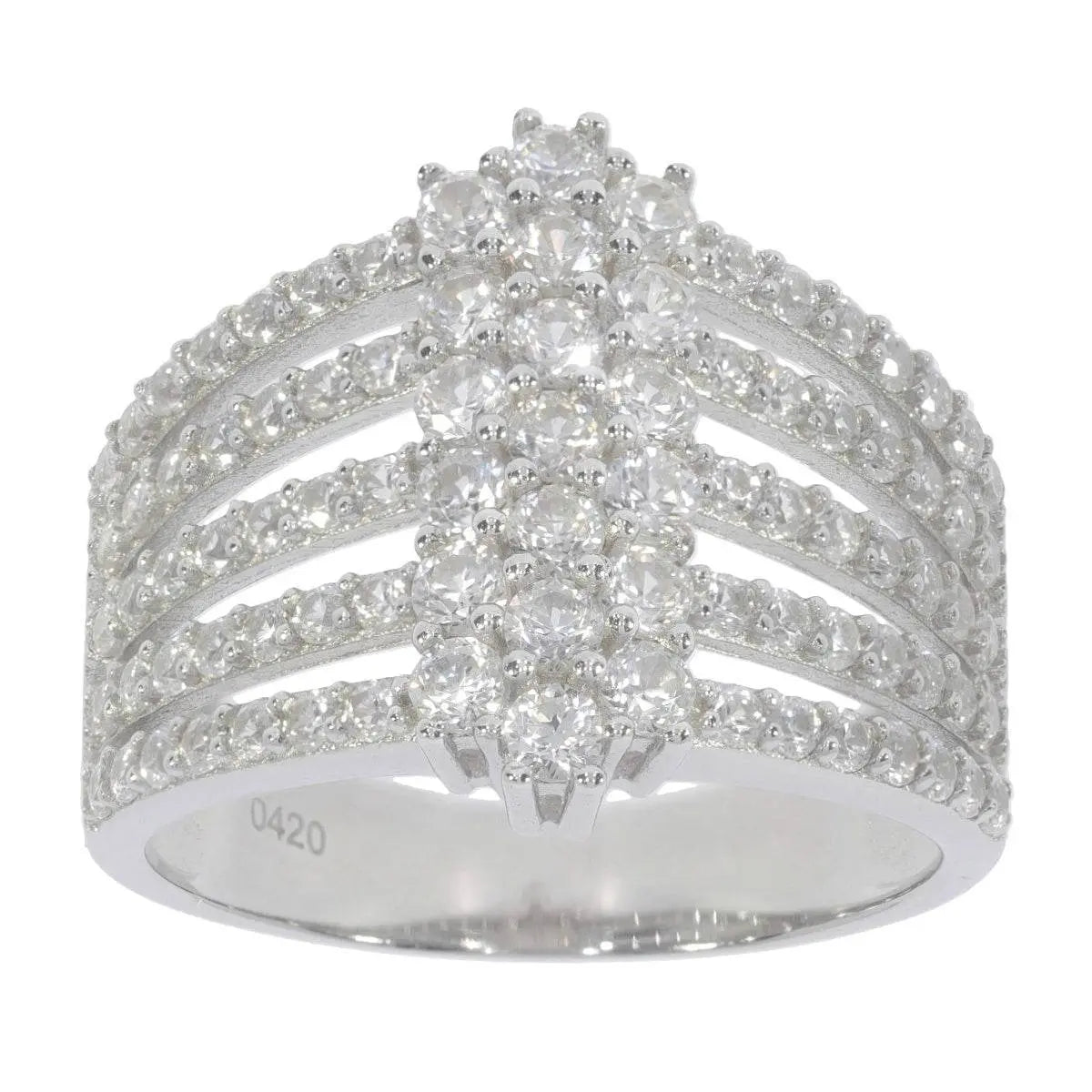 Sterling Silver Semi Mount Ring Setting Round RD 2.25mm - Syzjewelry